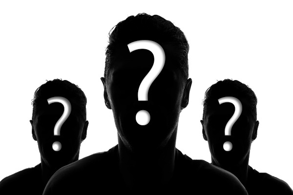 Anonymous person silhouette